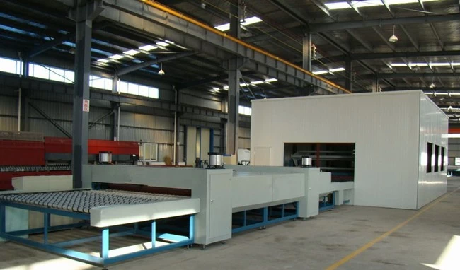 6.38mm clear laminated glass production line