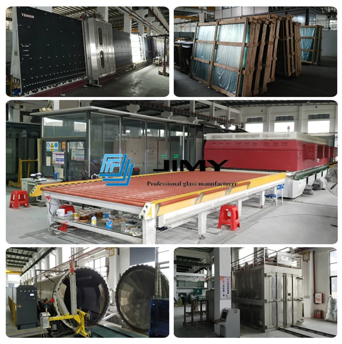 green laminated glass factory