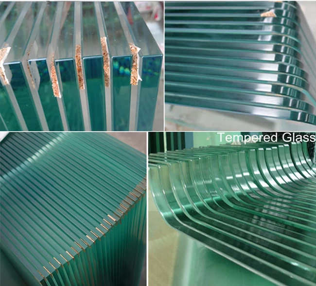 glass railing with polished edge