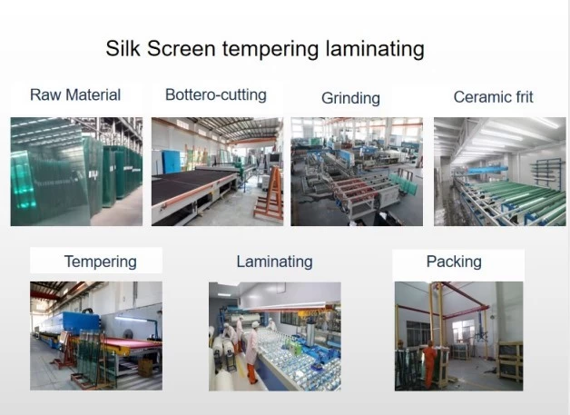 silk screen printed glass