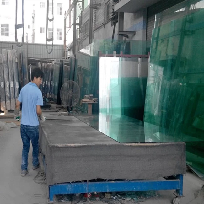 cutting glass been make tempered glass