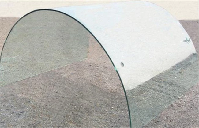 curved ESG glass panel