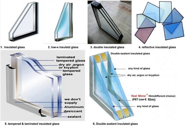insulated glass types