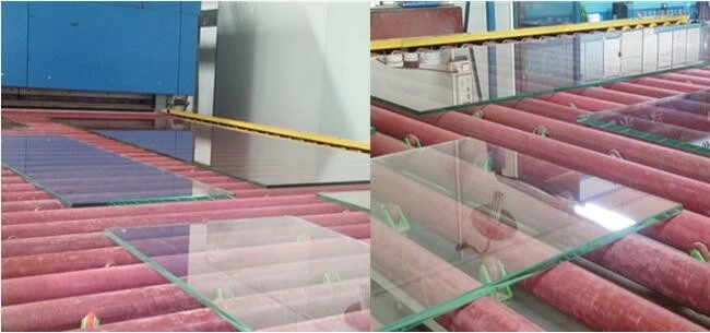 Tempered glass production line