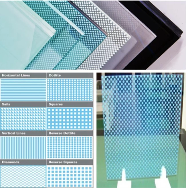 painted glass in Various Colors & Patterns