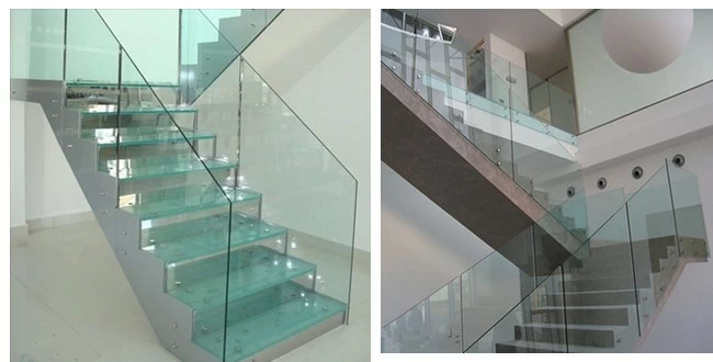 Laminated glass staircase supplier in China