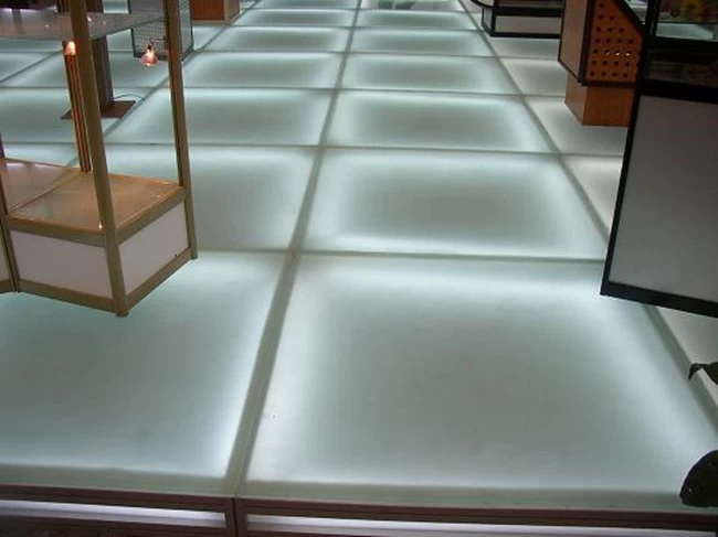 frosted anti-slip glass floor prices