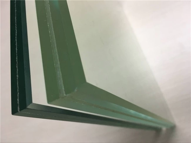 compare with normal clear and ultra clear tempered laminated glass