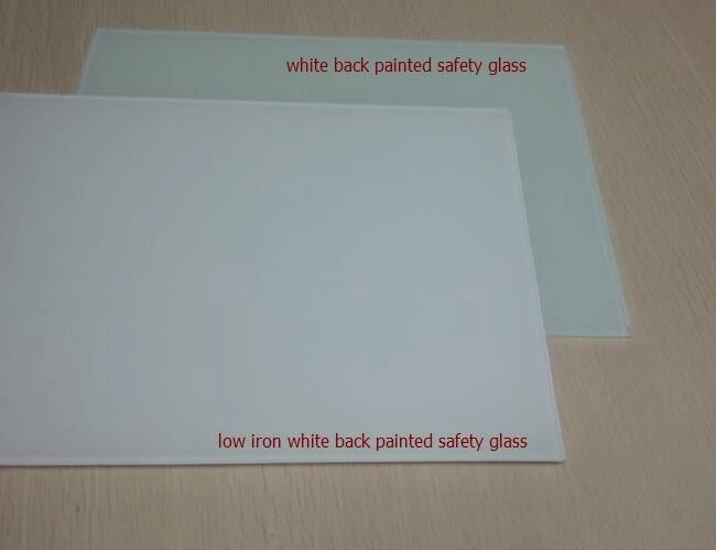 5mm lacobel ultra clear white glass