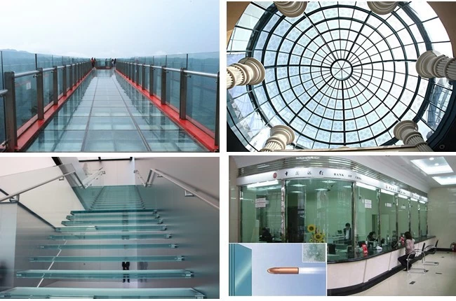 safety SGP laminated glass used