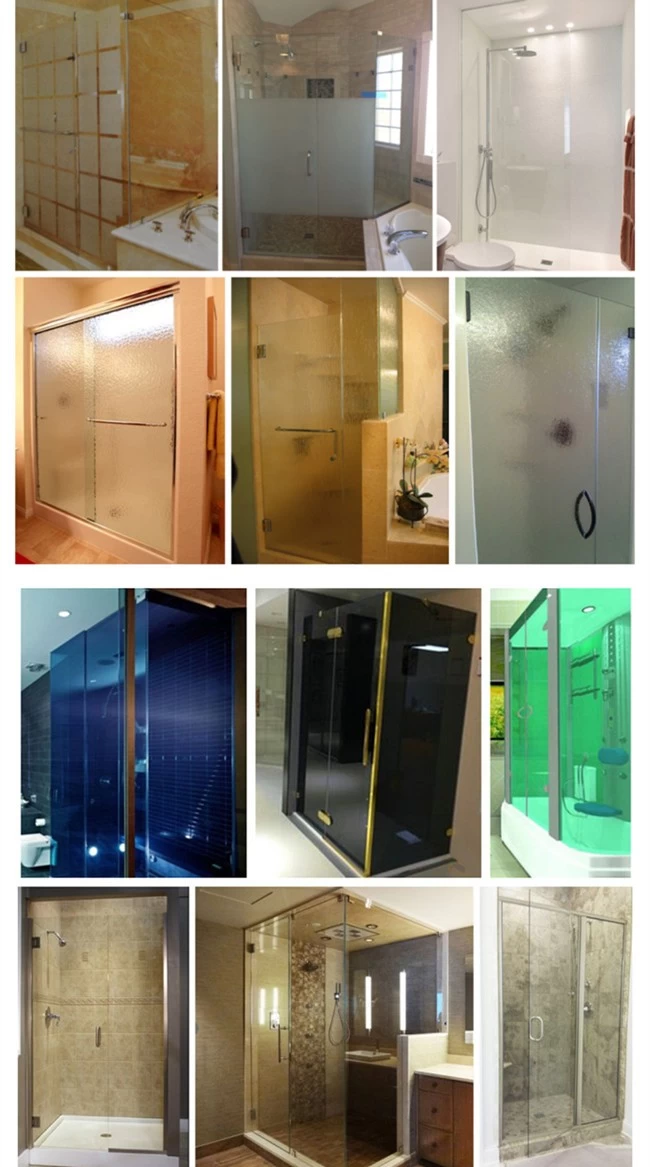 Different glass shower enclosure