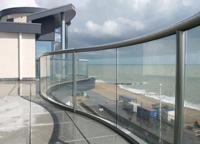 high quality tempered glass balustrade