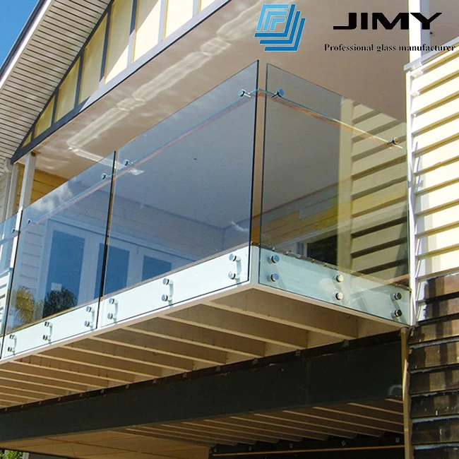 tempered laminated glass railing