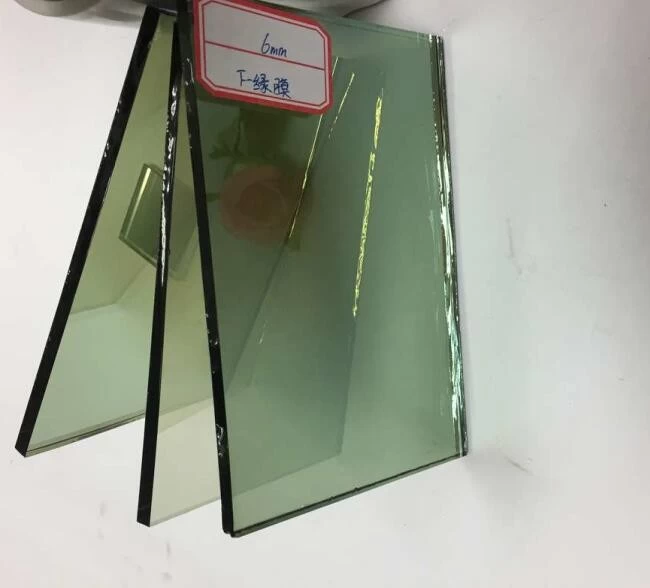 6mm light green reflective glass