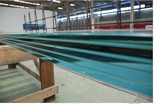 large size ultra clear SGP tempered laminated glass