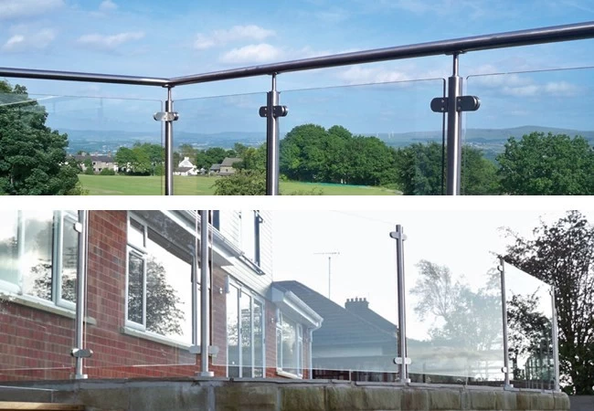 Semi-Framed Glass Balustrade