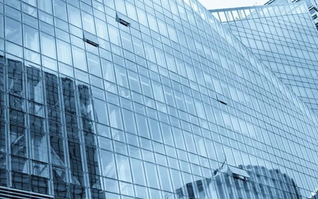 heat-strengthened glass curtain wall