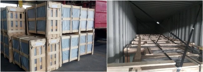 884 tempered laminated glass safety packing