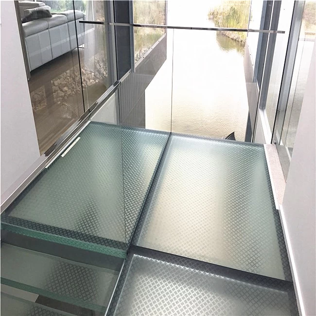 low iron glass floor