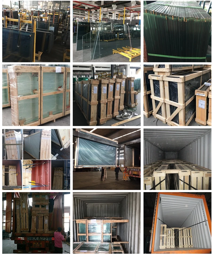 safety packing and loading 12.76mm laminated glass