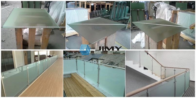 Excellent quality 6.38mm 8.38mm laminated glass 33.1 44.1 non toughened laminated glass for sale