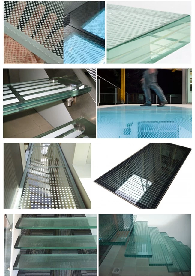 resistant laminated glass non slip flooring indoor and outdoor building security systerms