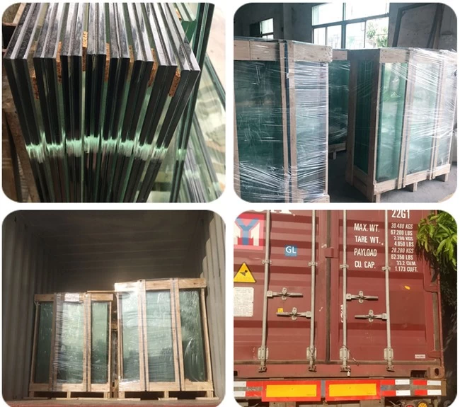 safety packing and loading for tempered laminated glass