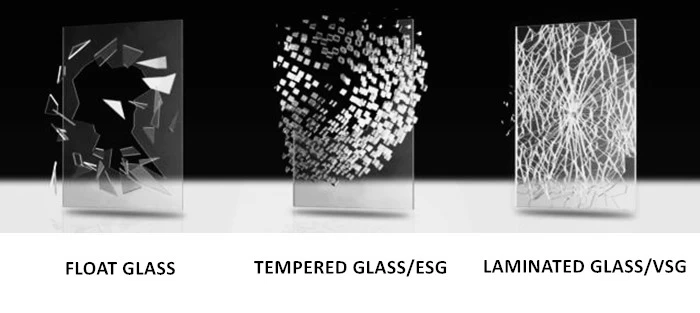 China ESG glass, tempered laminated glass 17.52mm, toughened laminated glass