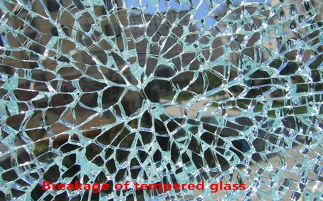 safety bullet proof glass panel