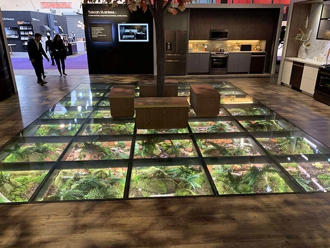 interior glass floor