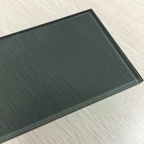 1/4 inch grey color PVB float laminated safety glass 6.38mm China supplier