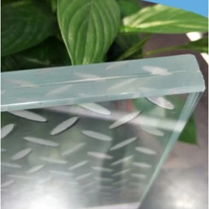 12mm +1.52pvb + 12mm anti slip laminated floor glass supplier, 25.52mm tempered laminated floor glass.