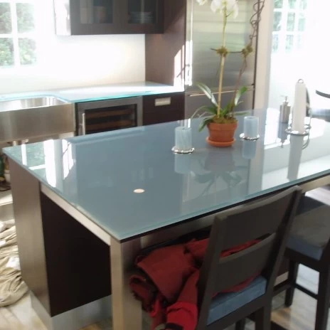 19mm glass countertops price, 3/4’’ glass table tops for sale