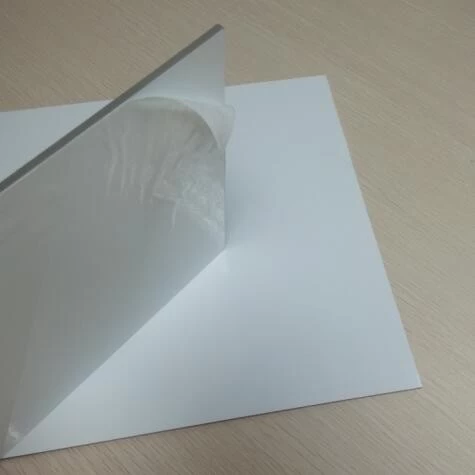 5mm super clear white back painted safety glass manufacturer China
