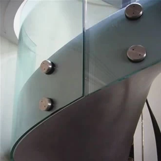 8mm,10mm,12mm,15mm curved tempered glass balustrade