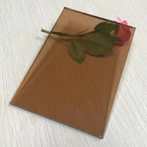 Best price 4mm 5mm 5.5mm 6mm 8mm color tinted dark bronze float glass factory china