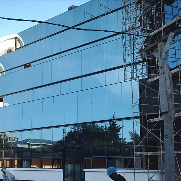 Building curtain wall reflective insulating glass,architectural coating double glazing glass