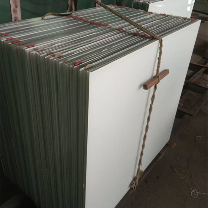 CE certificate high quality Super clear Low iron heat strengthened frosted colored PVB Semi-tempered laminated glass suppliers