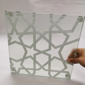 China Factory supply 8+8 10+10 silk screen printed decoration glass panels ceramic fritted safety tempered laminated glass interior and exterior building glass price