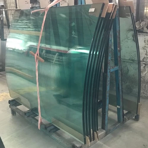 Çin Çin en iyi fiyat güvenliği 19mm kavisli temperli cam kesim boyutu üretici firma