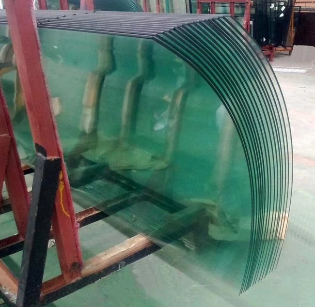 China curved tempered glass supplier,China safety curved glass price,curved glass for shower screen