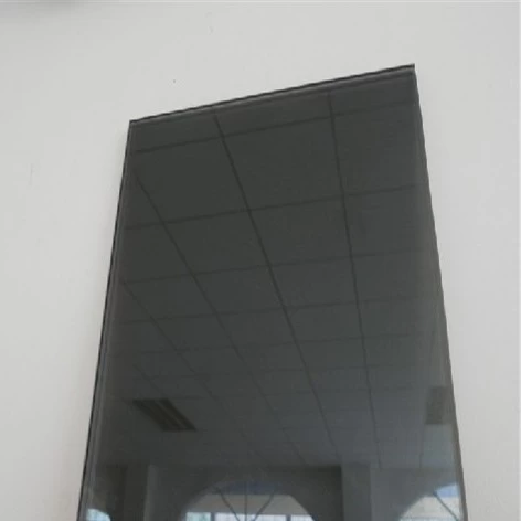 China energy saving online coated 5mm euro gray reflective glass manufacturers