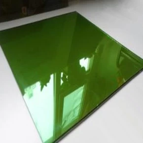 China factory producing high quality 5mm dark green reflective glass on wholesale price
