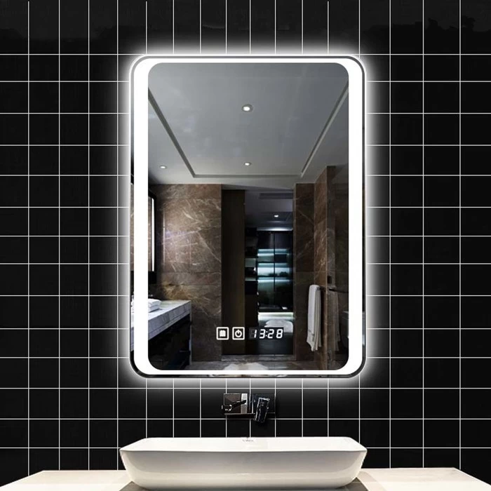 Espejo led china, precio de espejo inteligente, espejo de baño inteligente  led, espejo inteligente led, espejo de luz led