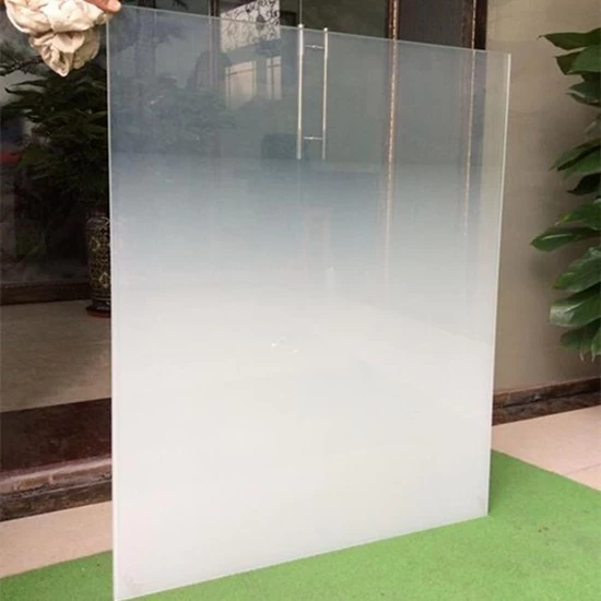 China high quality architectural decorative gradient acid etched glass suppliers