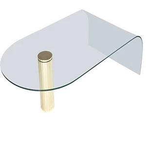 China laminated curved bent glass manufacturers for price hot bent glass supplier