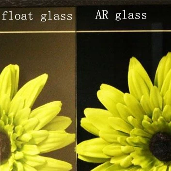 China manufacturer cut into size wholesale 4mm anti-reflective glass