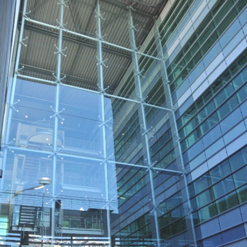 Customized impact-resistant safety laminated glass curtain wall facade China suppliers