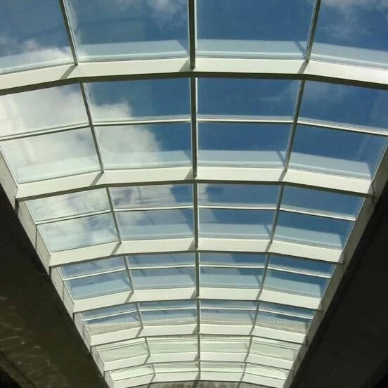 Excellent Quality 4+4mm Toughened Laminated Glass Skylight Factory China