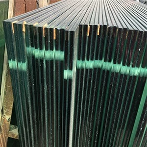 Factory manufacture buildings tempered laminated glass customized size in China